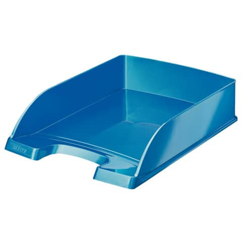 Briefkorb A4 Wow blau metallic LEITZ 5226-30-36