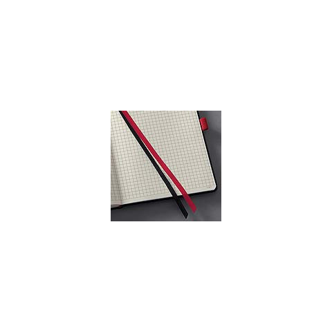 Notizbuch ca. A4 kariert schwarz CONCEPTUM CO660 Red Edition