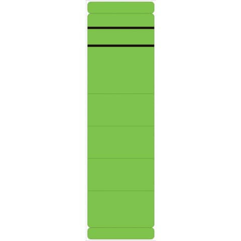 Rückenschild kurz breit grün NEUTRAL 5849 skl Pg 10St