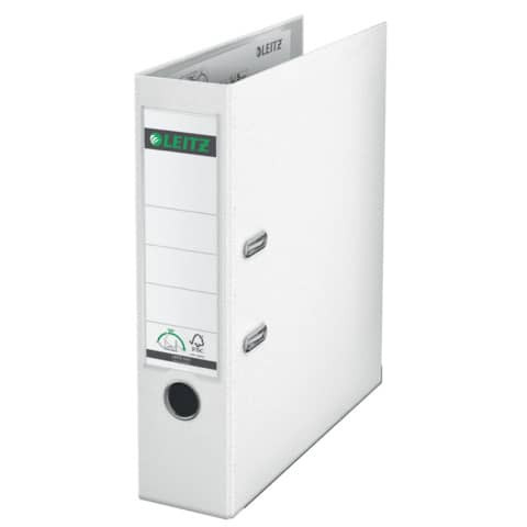 Ordner Plastik A4 8cm weiß LEITZ 1010-50-01 180° Mechanik