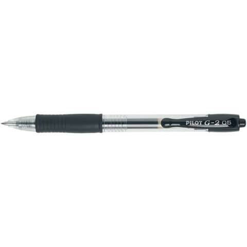 Gelschreiber G-2 05 EF schwarz PILOT BL-G2-5-B 2615001