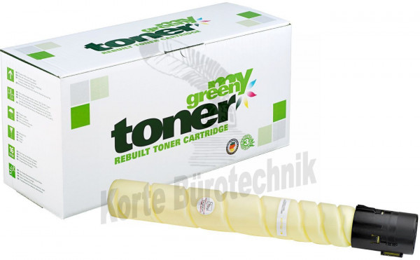 my green toner Toner-Kit gelb (170713) ersetzt TN-321Y