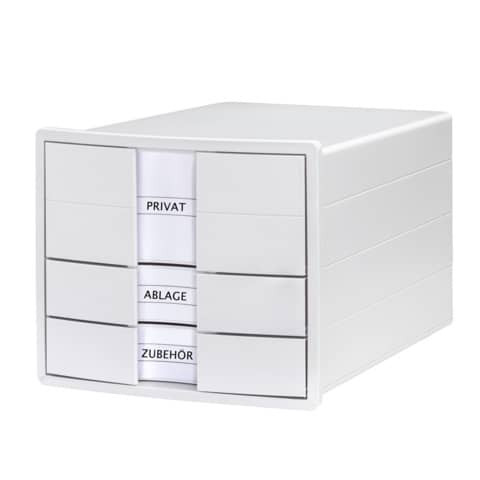 Schubladenbox 3 Laden weiß HAN 1017-12 Impuls geschlossen