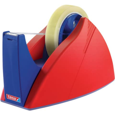 Tischabroller 66m 25mm rot/blau TESA 57422-00000-02 EasyCut Profess.