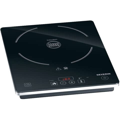 Kochplatte Induktion schwarz SEVERIN KP 1071 Ø21cm