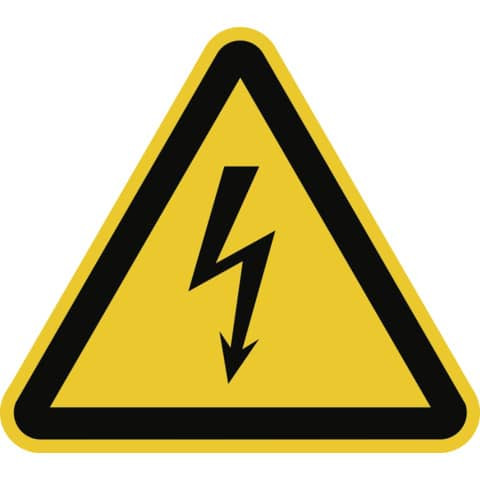 Schild Warnung vor elektrischer Spannung MOEDEL 58019 200mm SL