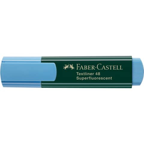 Textmarker Textliner 48 blau FABER CASTELL 154851 nachfüllbar