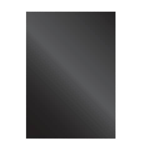 Einbanddeckel Chromolux A4 schwarz FELLOWES FW5378504 100ST 250g