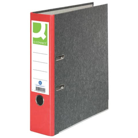 Ordner Pappe A4 80mm rot Q-CONNECT KF18715/15063430000