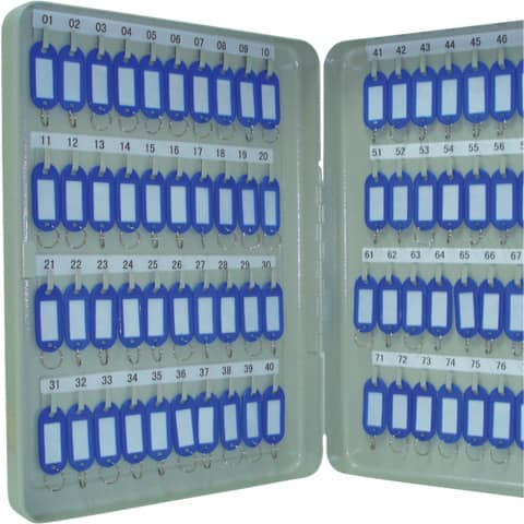 Schlüsselschrank f.80S. grau Q-CONNECT KF04274