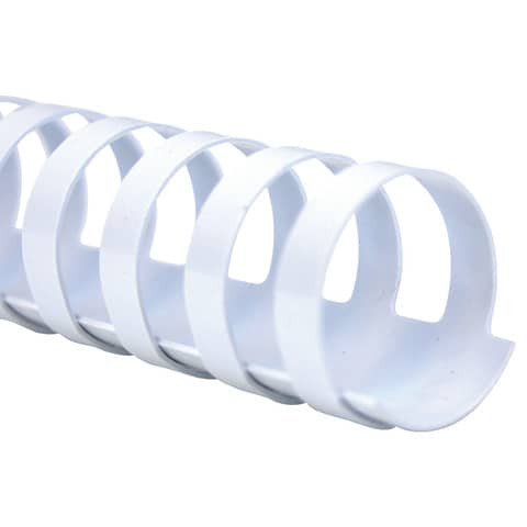 Spiralbinderücken 12mm/95Bl weiß GBC 4028197 A4 PVC 100ST