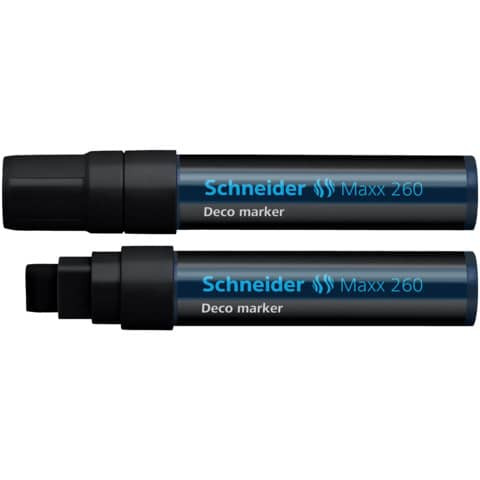 Decomarker Maxx 260 schwarz SCHNEIDER 126001 2-15mm