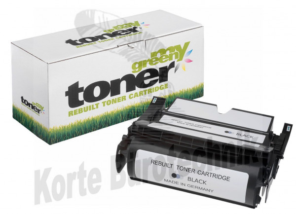my green toner Toner-Kartusche schwarz HC (160110) ersetzt 12A6835