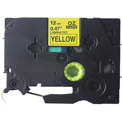 Schriftband TZe-631 gelb/sw Q-CONNECT KF18862 12mm 8m kompatibel