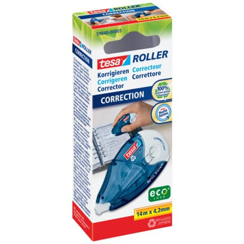 Korrekturroller 14mx4,2 mm TESA 59840-00005-05 Nachfüllbar