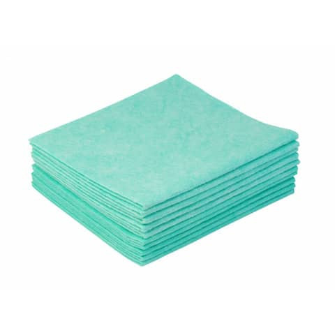 Thermovliestuch glatt grün 38x40cm MEIKO 220002143 Paket a 10 Stück