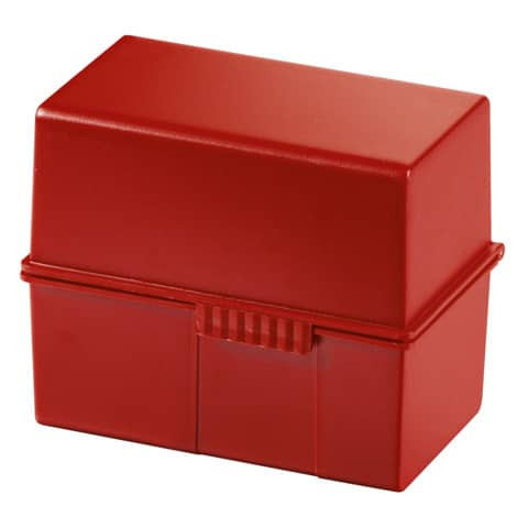 Karteikasten A6 quer Plast rot HAN 976-17 300 16,5x9,5x14,3