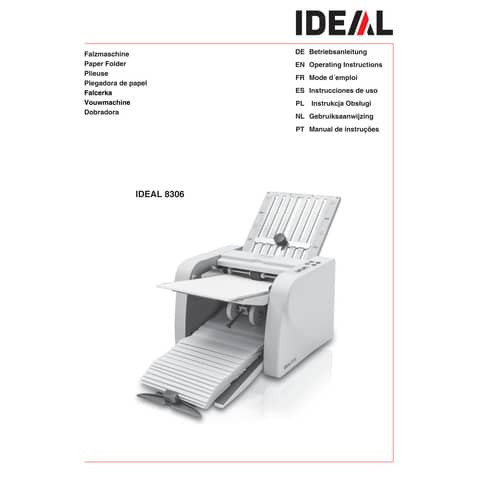 Falzmaschine 8306 grau IDEAL 83060011