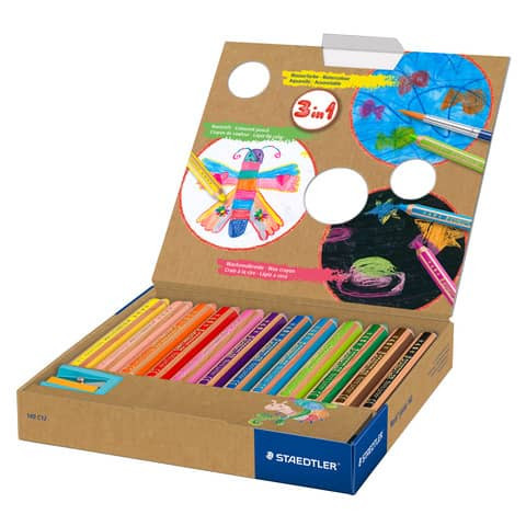 Farbstifte Noris Junior 3in1 12ST sortie STAEDTLER 140C12