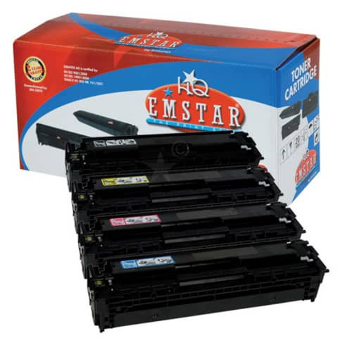 Lasertoner 4ST sw,c,m,y EMSTAR H872 CF210X...