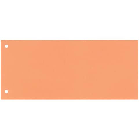 Trennstreifen 10,5x24cm 100ST orange Q-CONNECT KF00519 /505-06