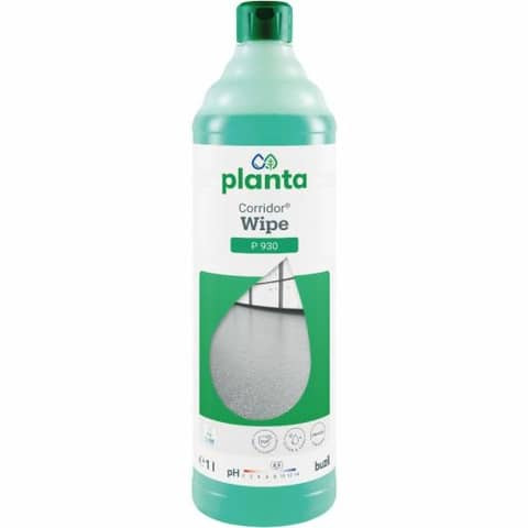 Bodenreiniger Planta Corridor Wipe 1L BUZIL 125793004 P930 ökologisch