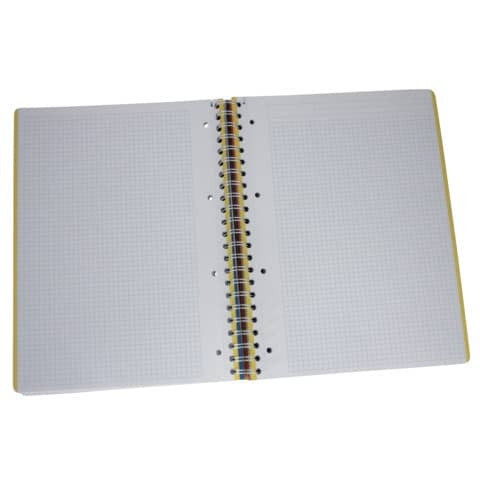 Collegeblock PP Cover A4 kariert orange DONAU 7525201-12 140BL 80g