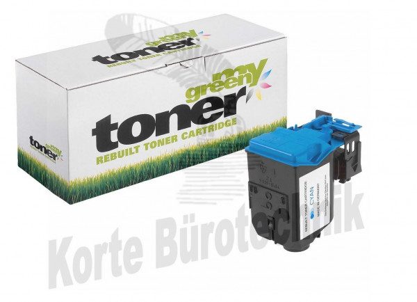 my green toner Toner-Kit cyan HC (170430) ersetzt TNP-18C