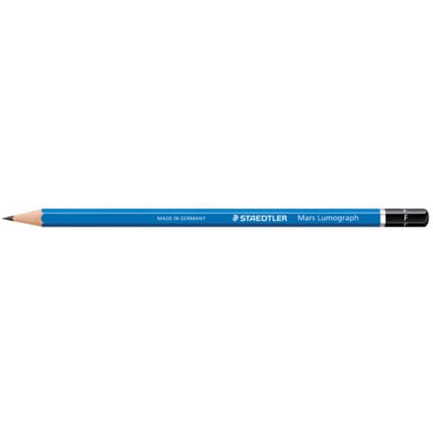 Bleistift Mars® Lumograph® - F, blau