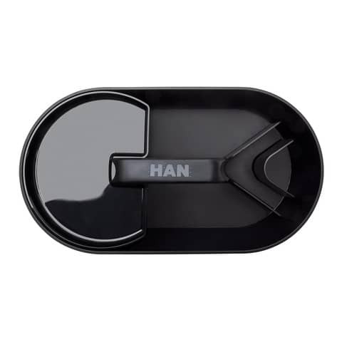 Orga Box LOFT 4 Fächer schwarz HAN 1200-13