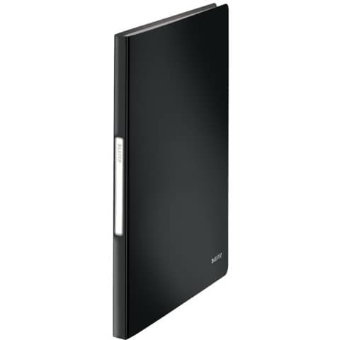 Sichthüllenmappe Solid A4 schwarz LEITZ 4565-10-95 PP 40 Hüllen
