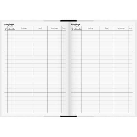 Postausgangsbuch A4 96BL COSWIG 86-1094703 Standard