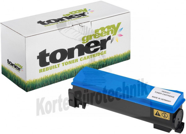 my green toner Toner-Kit cyan (150630) ersetzt TK-570C