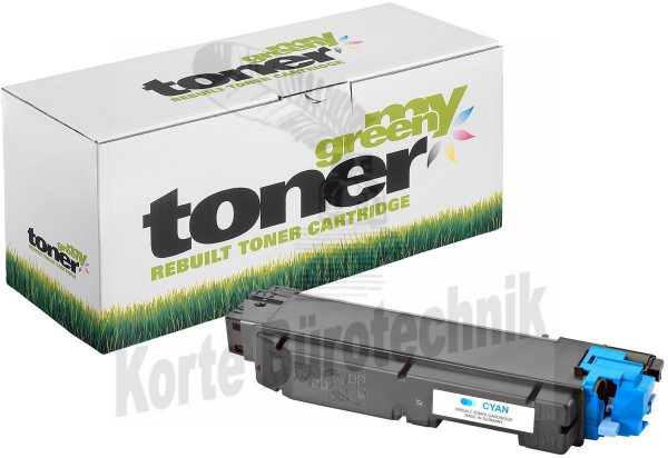 my green toner Toner-Kit cyan (152467) ersetzt TK-5160C