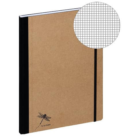 Notizbuch A4 Pur kariert natur PAGNA 26087-11