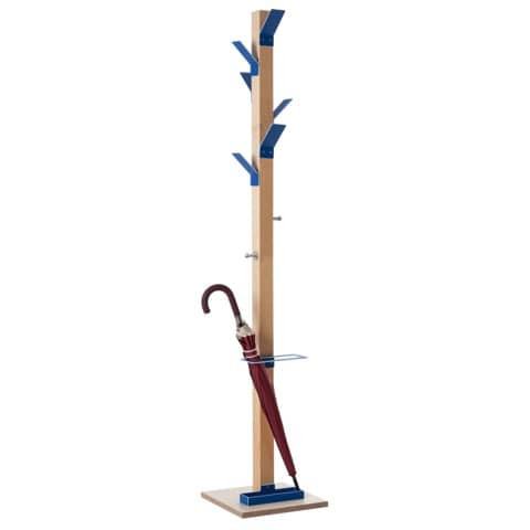Garderobenständer 6 Haken blau EASYCLOTH PECPP.06