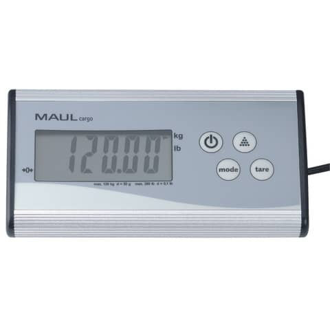 Paketwaage 120Kg MAUL 17992 09 cargo
