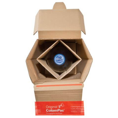 Flaschenschachtel für 1 FL COLOMPAC 30017890 Karton.
