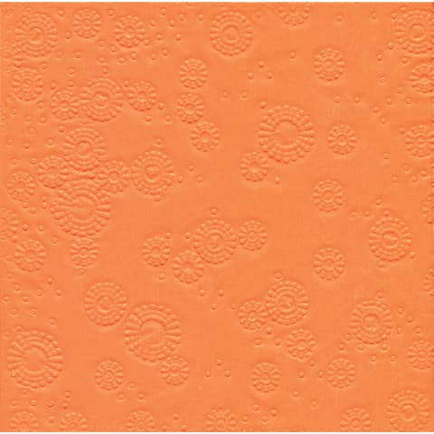 Serviette Zelltuch orange PAPER+DESIGN 24015 33 cm