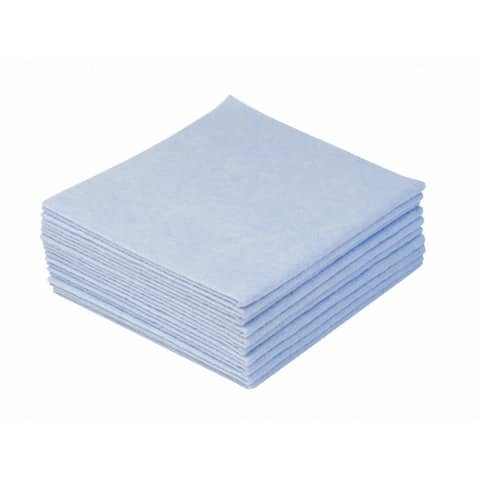 Thermovliestuch glatt blau 38x40cm MEIKO 220002140 Paket a 10 Stück