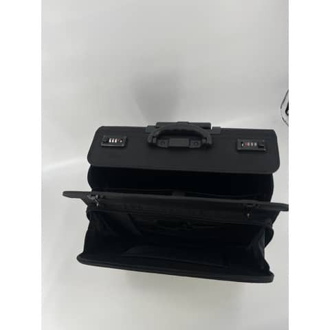 Pilotenkoffer Trolley R-PE schwarz JÜSCHA 46216