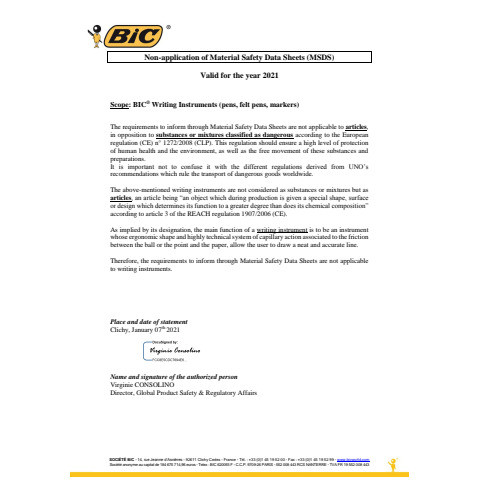 Kugelschreiber Softfeel blau BIC 8373982/837391 Clic