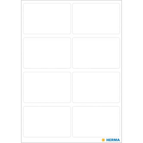 Etiketten 26x40mm 56ST ws HERMA 3690