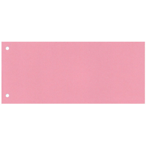 Trennstreifen 100ST 10,5x24cm rosa WEKRE 50503160 160 g/m²