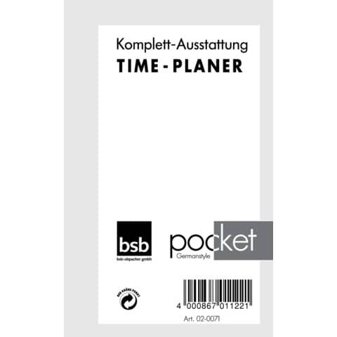 Ersatzeinlage A7 komplett BSB 02-0071 Pocket 1W 2 S