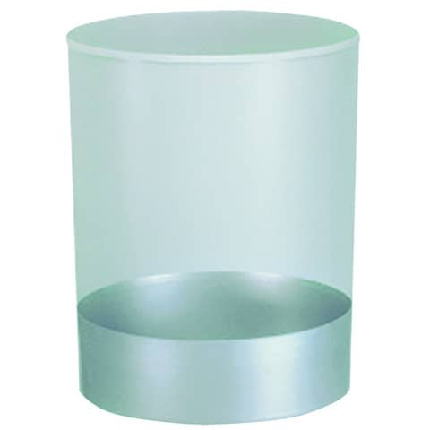 Sicherheitspapierkorb 13l lichtgrau HAN 1814-S-11 mit Alu-Einsatz