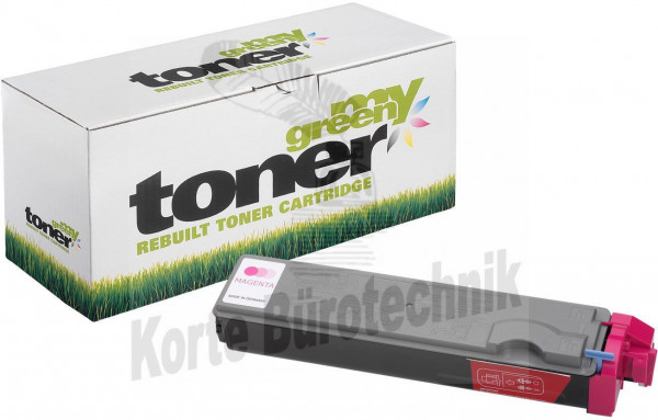 my green toner Toner-Kit magenta (150401) ersetzt TK-510M