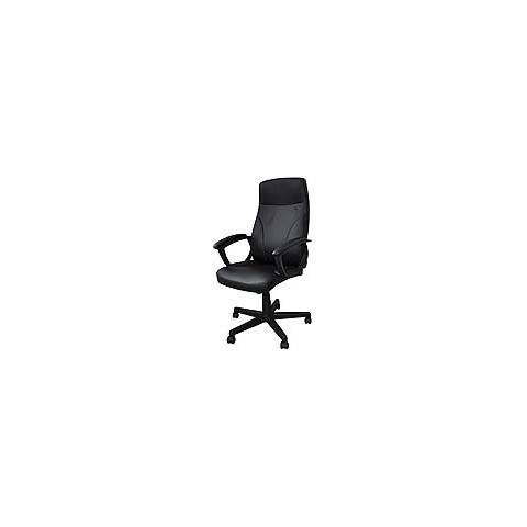 Drehstuhl Kreta mit AL schwarz OFFICE PRODUCTS 23023311-05 Typ TILT