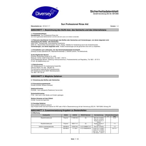 Klarspüler Professional 1L SUN 7510327