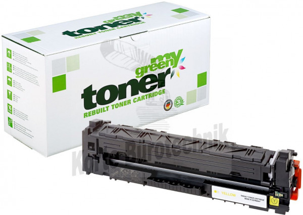 my green toner Toner-Kartusche gelb HC (135903) ersetzt 203X